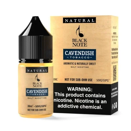 Black Note - Cavendish Tobacco Salt 30ML (Olgun Tütün) Black Note - Cavendish Tobacco Salt 30ML (Olgun Tütün)