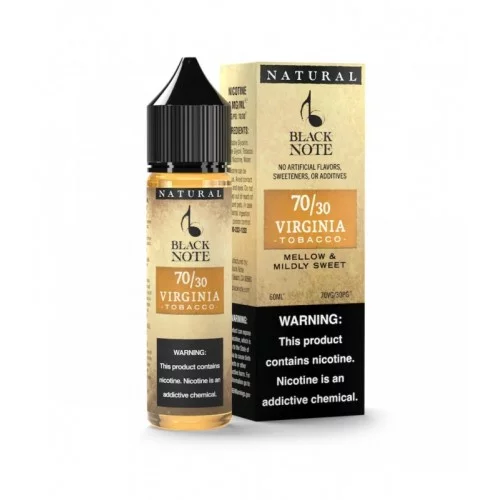 Black Note - Virginia Tobacco 60ML (Tatlı Tütün) Black Note - Virginia Tobacco 60ML (Tatlı Tütün)