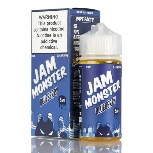 Jam Monster Blueberry 100ML Jam Monster Blueberry 100ML