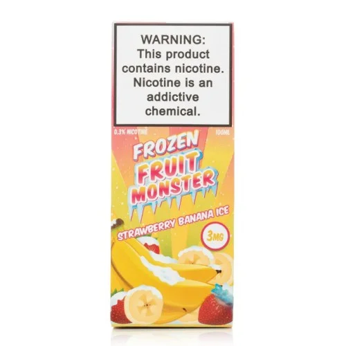 Jam Monster - Frozen Fruit Monster Strawberry Banana ICE 100ML Jam Monster - Frozen Fruit Monster Strawberry Banana ICE 100ML