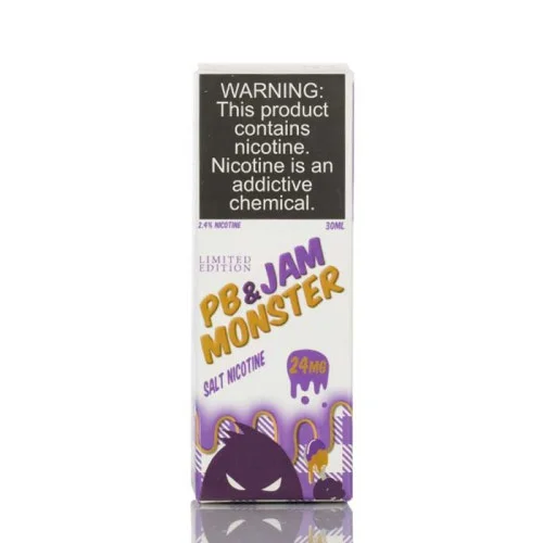 Jam Monster & PB - Grape Salt 30ML Jam Monster & PB - Grape Salt 30ML