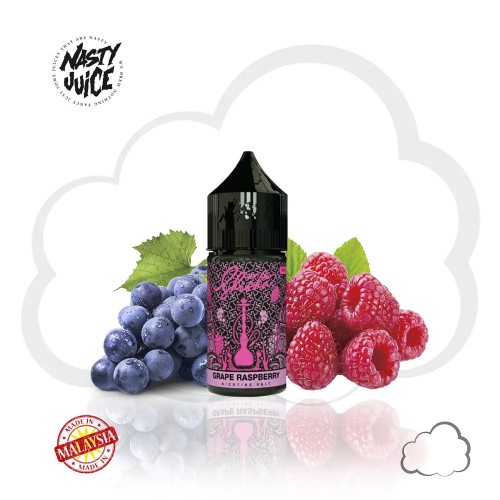 Nasty Salt Shisha Series - Grape Raspberry (30ML) Nasty Salt Shisha Series - Grape Raspberry (30ML)