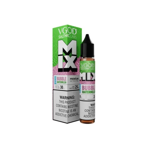 VGOD SaltNic - Bubble Watermelon Mix ICED Salt Likit (30ML) VGOD SaltNic - Bubble Watermelon Mix ICED Salt Likit (30ML)