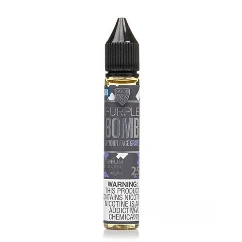 VGOD SaltNic - Purple Bomb ICED Salt Likit (30ML) VGOD SaltNic - Purple Bomb ICED Salt Likit (30ML)