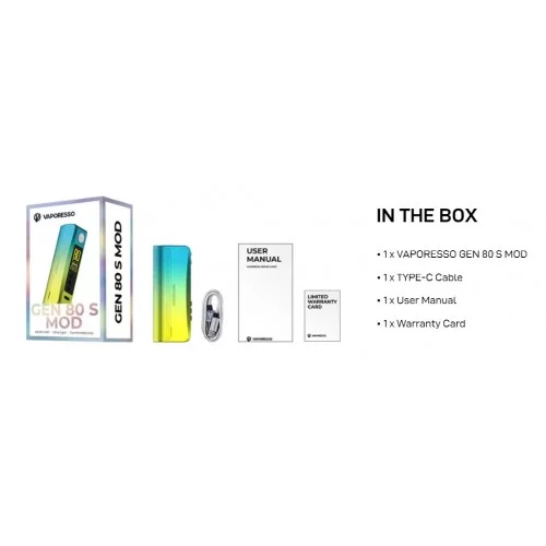 Vaporesso Gen 80 S MOD 80W Vaporesso Gen 80 S MOD 80W