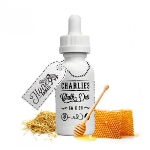Charlie s Chalk Dust - Honey Badger Premium Elektronik Sigara Likiti (30 ML) Charlie s Chalk Dust - Honey Badger Premium Elektronik Sigara Likiti (30 ML)