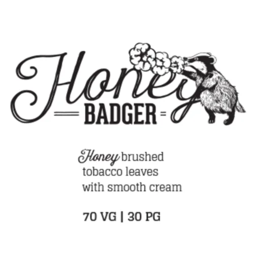 Charlie s Chalk Dust - Honey Badger Premium Elektronik Sigara Likiti (30 ML) Charlie s Chalk Dust - Honey Badger Premium Elektronik Sigara Likiti (30 ML)
