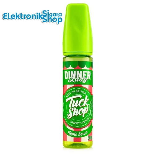 Dinner Lady Tuck Shop - Apple Sours (60ML) Dinner Lady Tuck Shop - Apple Sours (60ML)