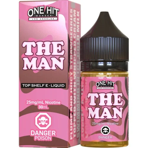 One Hit Wonder The Man Premium Salt Likit (30ml) One Hit Wonder The Man Premium Salt Likit (30ml)