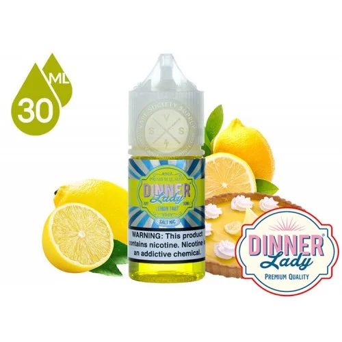 Dinner Lady - Lemon Tart Salt Likit (30ML) Dinner Lady - Lemon Tart Salt Likit (30ML)