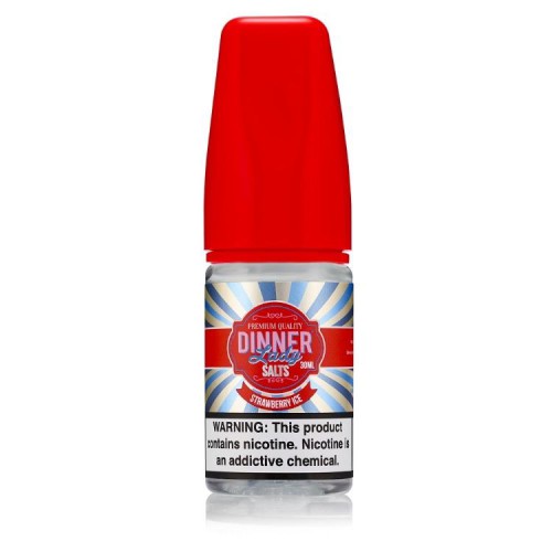 Dinner Lady - Strawberry Ice Salt Likit (30ML) Dinner Lady - Strawberry Ice Salt Likit (30ML)