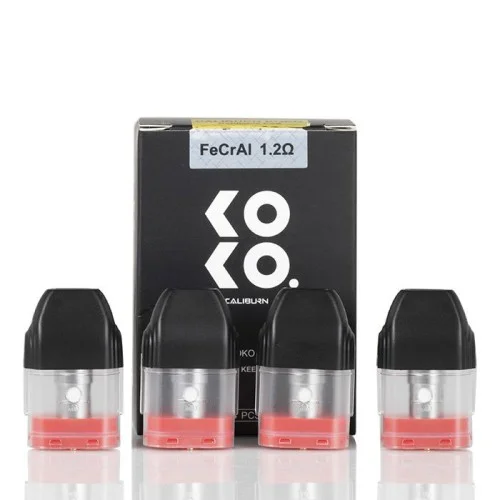 Uwell CALIBURN Pod - Yedek Kartuş (4 Adet) Uwell CALIBURN Pod - Yedek Kartuş (4 Adet)