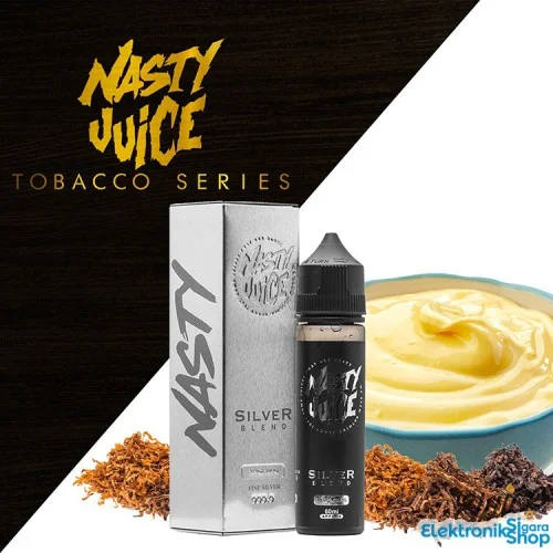 Nasty Juice - Tobacco Silver Blend (60 ML) Nasty Juice - Tobacco Silver Blend (60 ML)