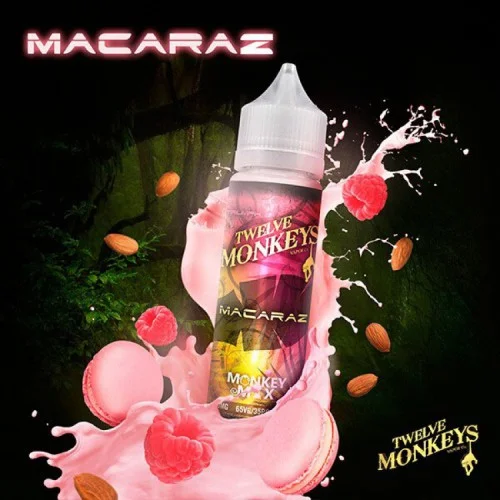 Twelve Monkeys Vapor - Macaraz (60ML) Twelve Monkeys Vapor - Macaraz (60ML)