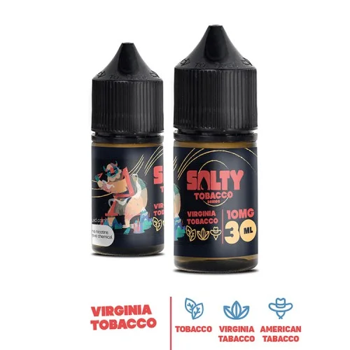 Salty - Virginia Tobacco (30ML) Salty - Virginia Tobacco (30ML)