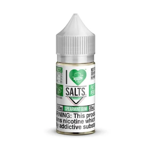 I Love Salts - Spearmint Gum (30ML) Salt Likit I Love Salts - Spearmint Gum (30ML) Salt Likit