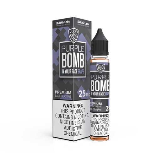 VGOD SaltNic - Purple Bomb Salt Likit (30ML) VGOD SaltNic - Purple Bomb Salt Likit (30ML)