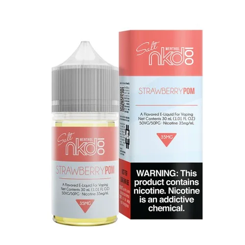 Naked 100 Salt - Strawberry Pom (30ML) Salt Likit Naked 100 Salt - Strawberry Pom (30ML) Salt Likit