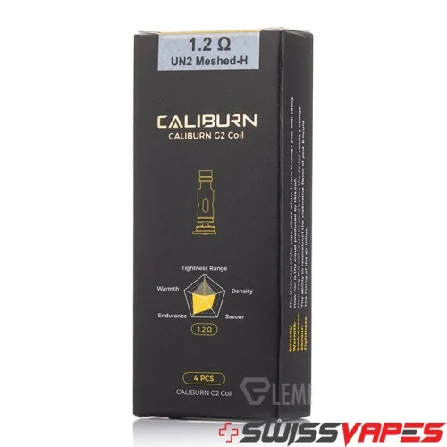 Uwell Caliburn G2 Yedek Coil (4 Adet) Uwell Caliburn G2 Yedek Coil (4 Adet)