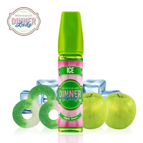 Dinner Lady - Apple Sours ICE (60ML) Likit Dinner Lady - Apple Sours ICE (60ML) Likit