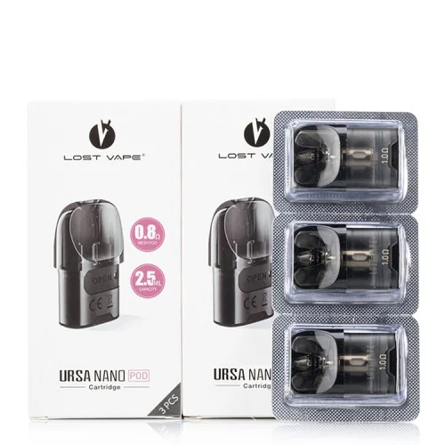 Lost Vape URSA Nano Yedek Kartuş (3 Adet) Lost Vape URSA Nano Yedek Kartuş (3 Adet)