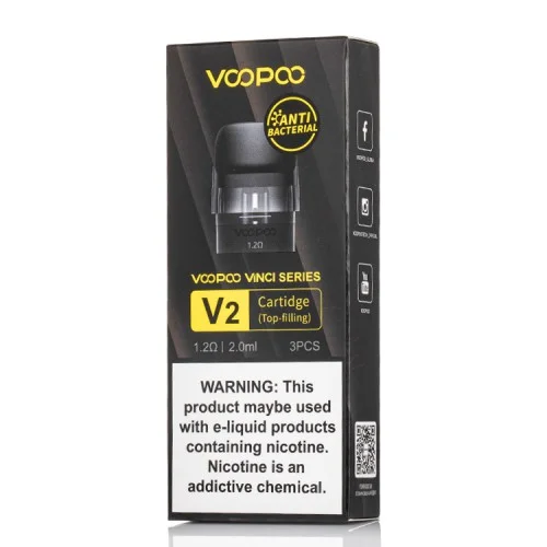 VOOPOO Vinci Pod SE V2 Yedek Kartuş (3 Adet) VOOPOO Vinci Pod SE V2 Yedek Kartuş (3 Adet)