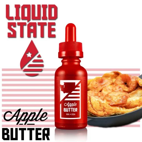 Liquid State - Apple Butter Premium Elektronik Sigara Likiti (60 ml) Liquid State - Apple Butter Premium Elektronik Sigara Likiti (60 ml)