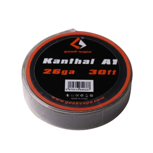 Geek Vape Kanthal A1 26 Ga Atomizer Teli (10m) Geek Vape Kanthal A1 26 Ga Atomizer Teli (10m)