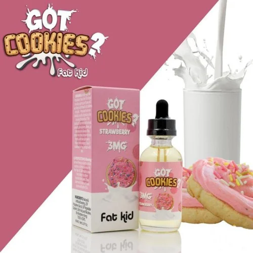Got Cookies Strawberry Premium Likit 60ml Got Cookies Strawberry Premium Likit 60ml